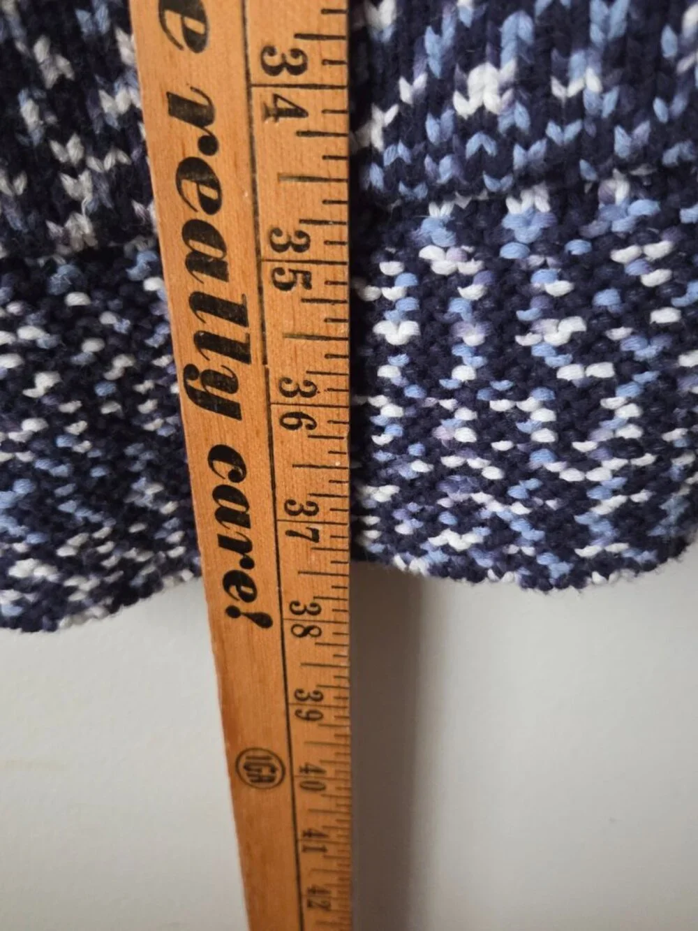 EUC NATURAL REFLECTIONS SOFT COTTON BLEND LONG OPEN CARDIGAN SWEATER SIZE M